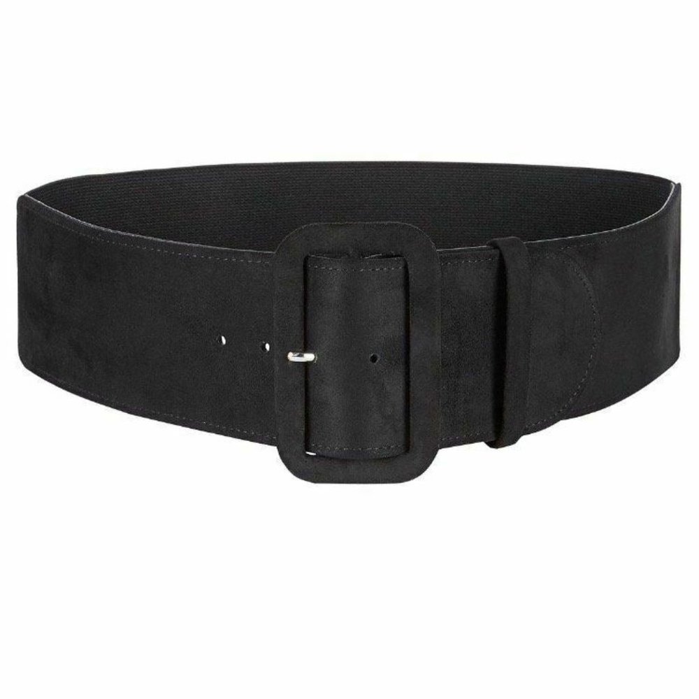 INC International Concepts Faux-Suede Stretch Belt
